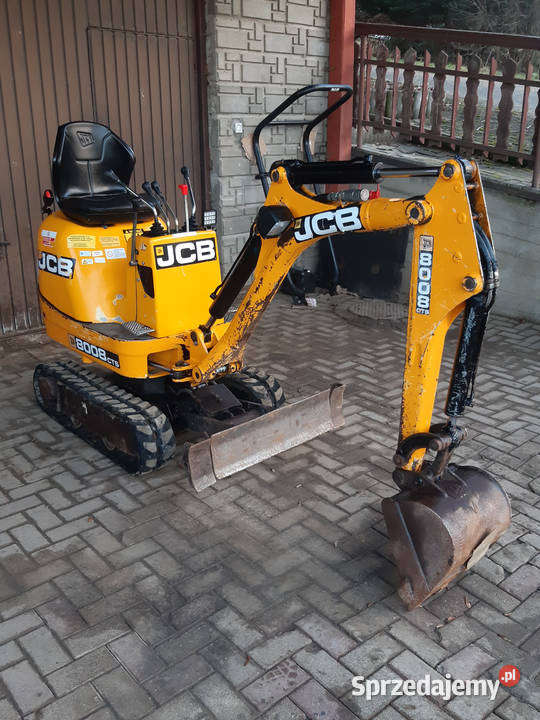Minikoparka JCB 8008 mikro koparka BRUTTO Zakopane