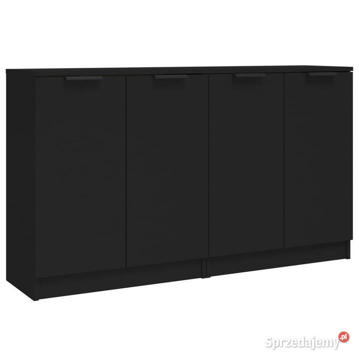 Komody 2 czarne 60x30x70 materiał drewnopochodny Warszawa