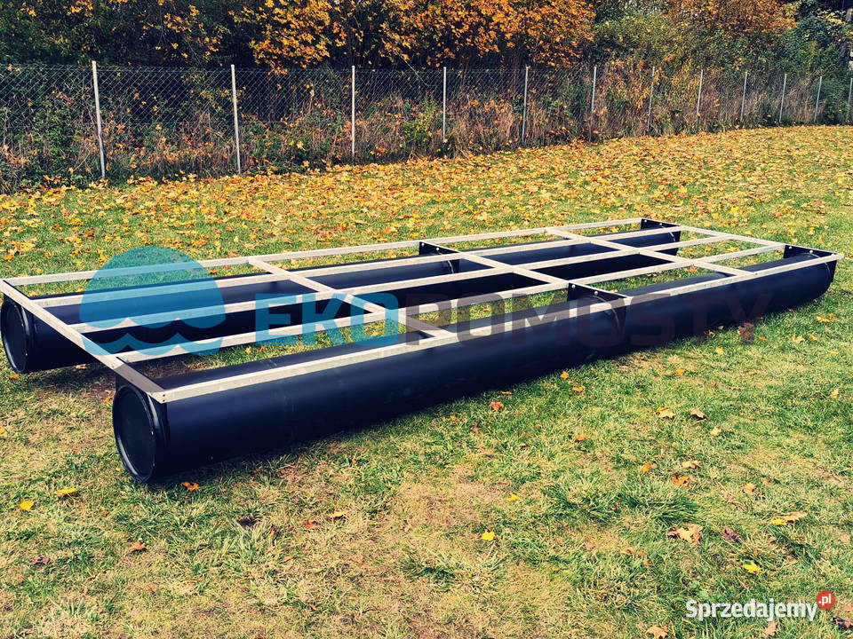 Pomost pływający platforma pływająca 6x2m 12mkw Drawsko Pomorskie sprzedam