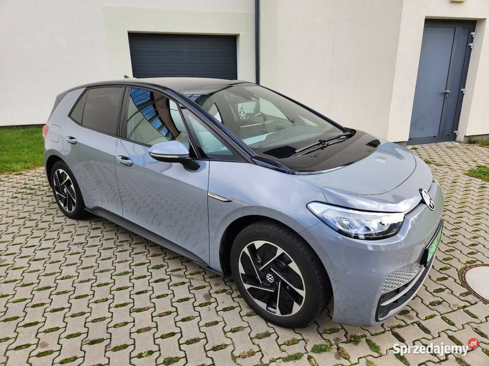 Obserwuj Volkswagen ID3 Moon Stone Gray 58kW 204 ogrzewanie postojowe Samochody osobowe Puszczykowo sprzedam