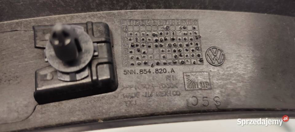 VW TIGUAN ALLSPACE LISTWA BŁOTNIKA PRAWY TYŁ