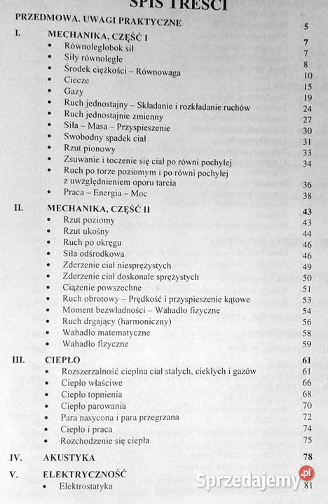 Zbiór zadań z fizyki z rozwiązaniami szkół miękka lubelskie