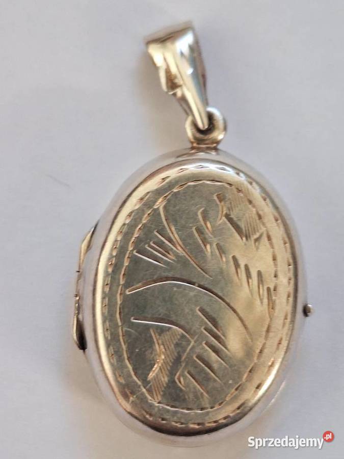 Zawieszka sekretnik srebro 925 vintage piękna srebro pomorskie Gdańsk sprzedam