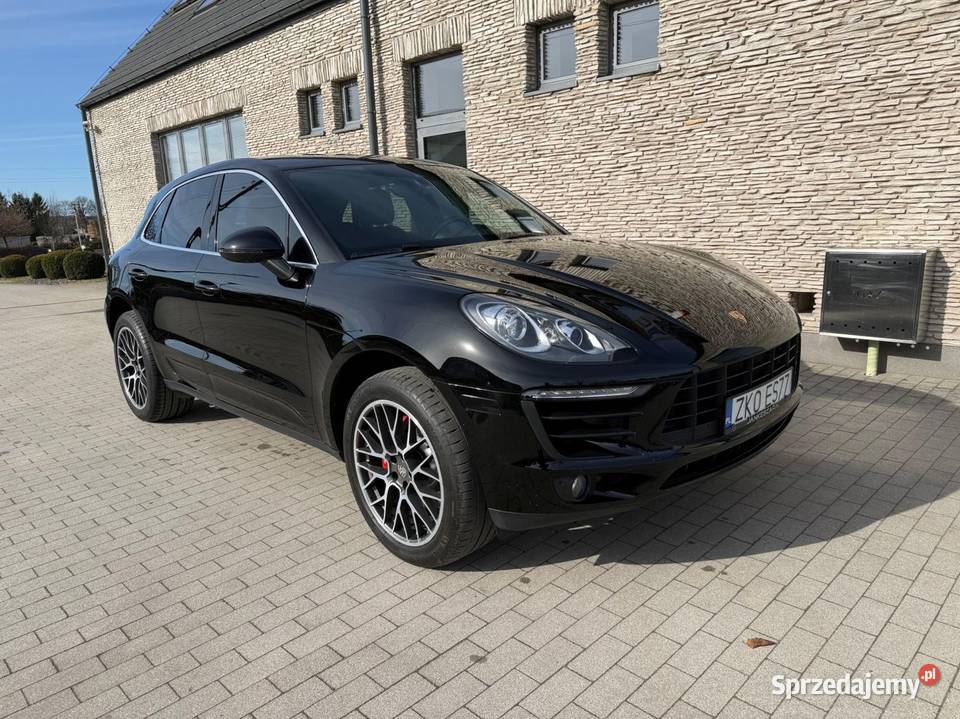 Porsche Macan S PDK 36 benzyna 340 4x4 2017r zachodniopomorskie Koszalin
