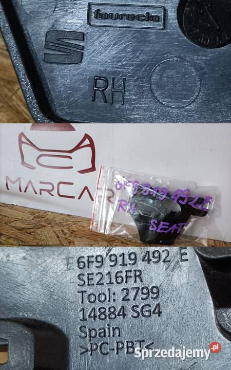 SEAT CUPRA ARONA 18 KOSZYK MOCOWANIE CZUJNIKA Pleszew sprzedam