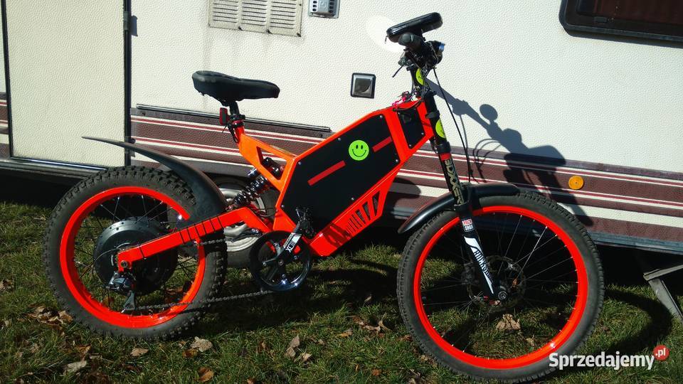 Mocny rower elektryczny terenowy śląskie Sosnowiec sprzedam