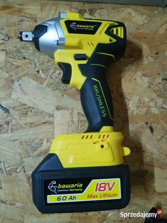 KLUCZ UDAROWY AKUMULATOROWY BAWARIA 450 NM 18V