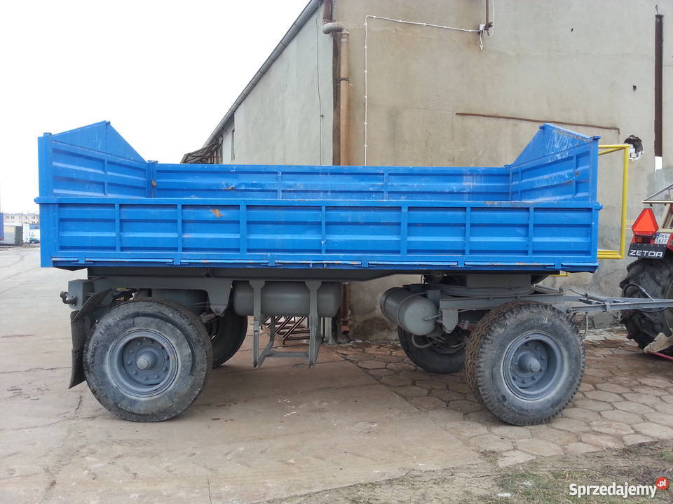 Przyczepa niemka 9 ton Kościan sprzedam
