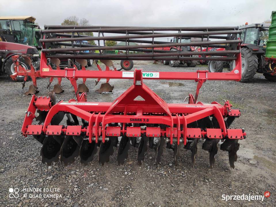 Brona talerzowa Grano Shark 30 talerze 560 3m nieuszkodzony Radom sprzedam