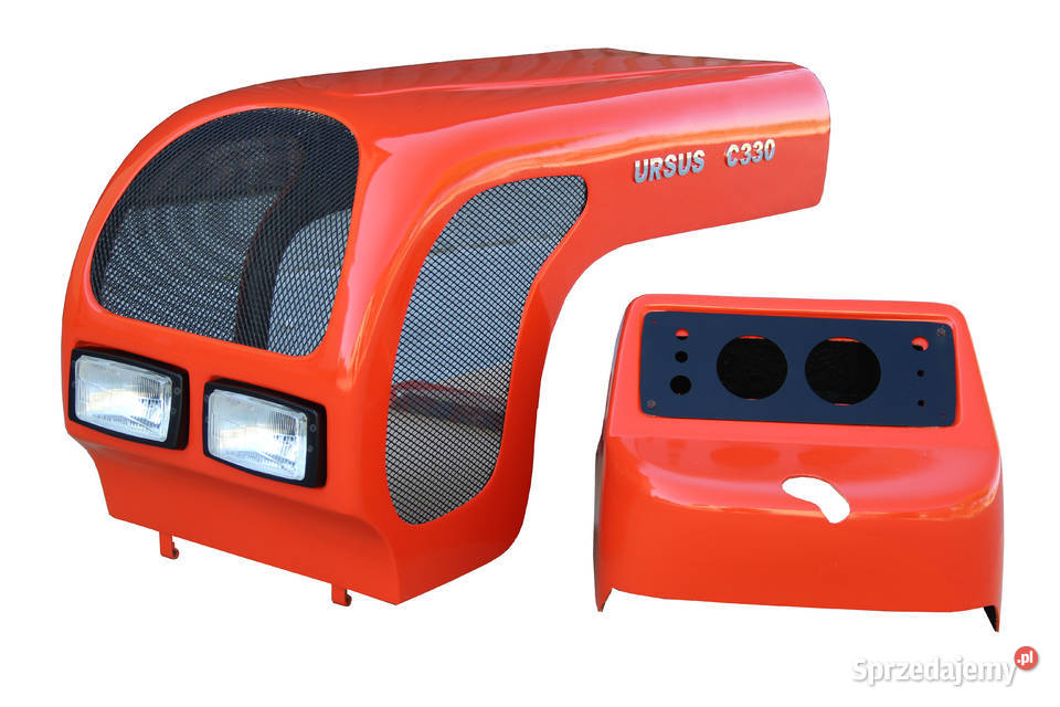 Maska z pulpitem do ciągnika C330 kolor RAL 3020 Kabina i karoseria kujawsko-pomorskie Rogóźno sprzedam