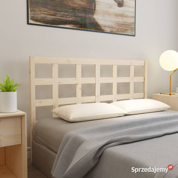 Wezgłowie łóżka 1455x4x100 lite drewno sosnowe