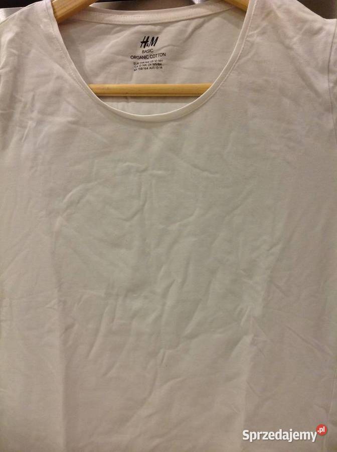 T shirt Koszulka Damska HM XSSXS Biała Nowa Topy i koszulki Nowa Sól sprzedam
