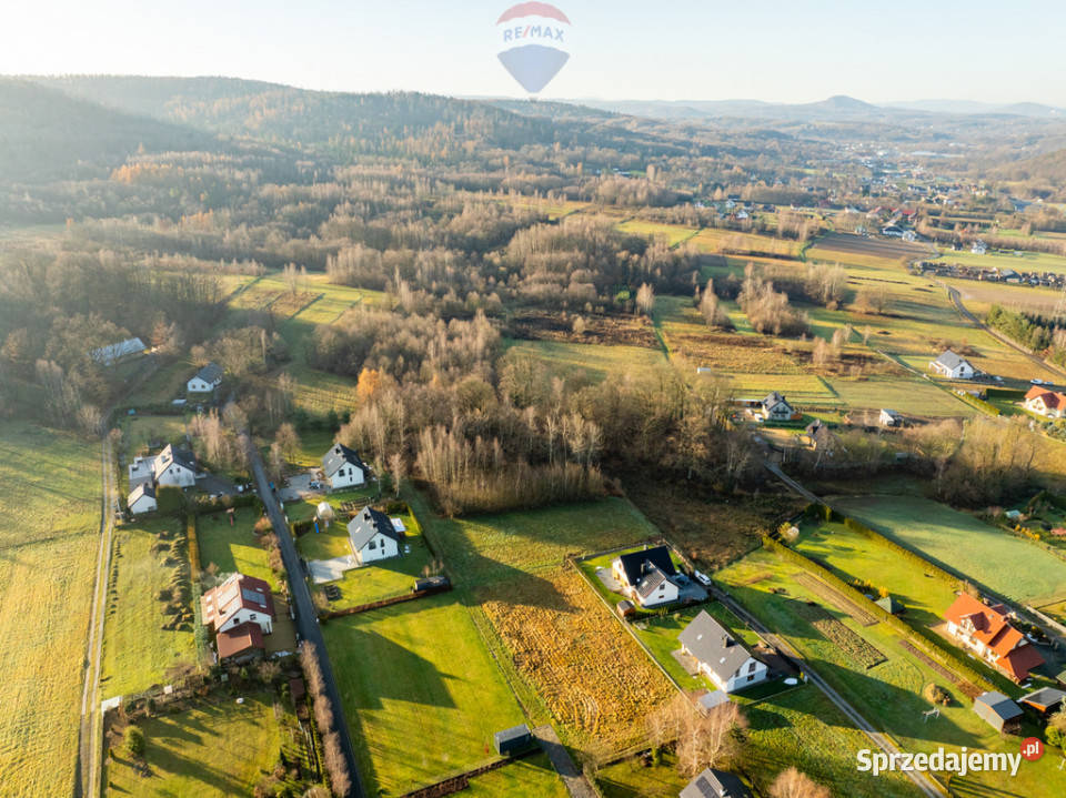 Krzywaczka działka pod bliźniaka dwa domy