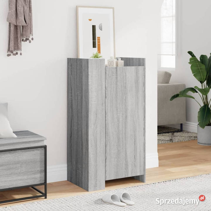 Szafka na buty szary dąb sonoma 52x375x100 Warszawa