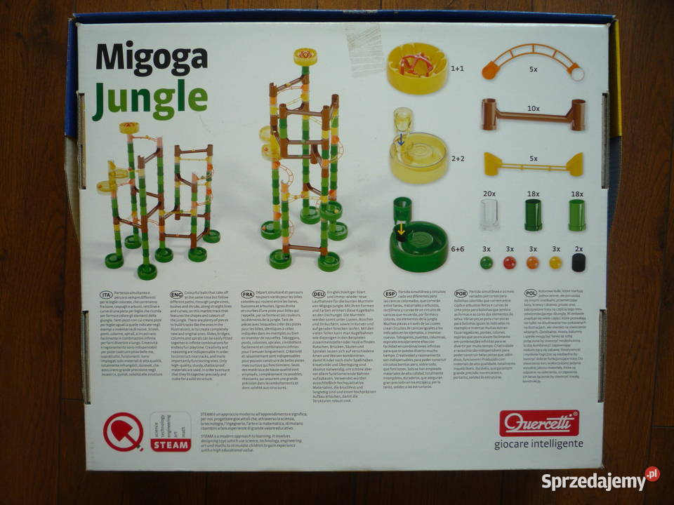 Migoga Jungle Tor Kulkowy Zestaw Konstrukcyjny Szczecin sprzedam
