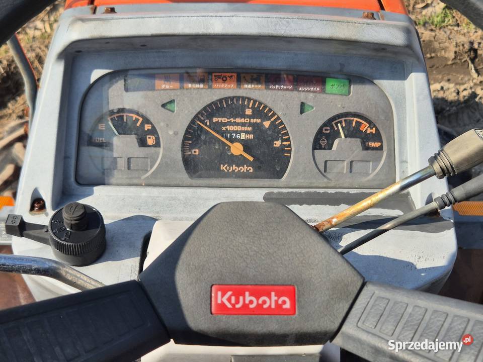 Traktorek KUBOTA GL23D 23 44 Wspomaganie Małuszyn