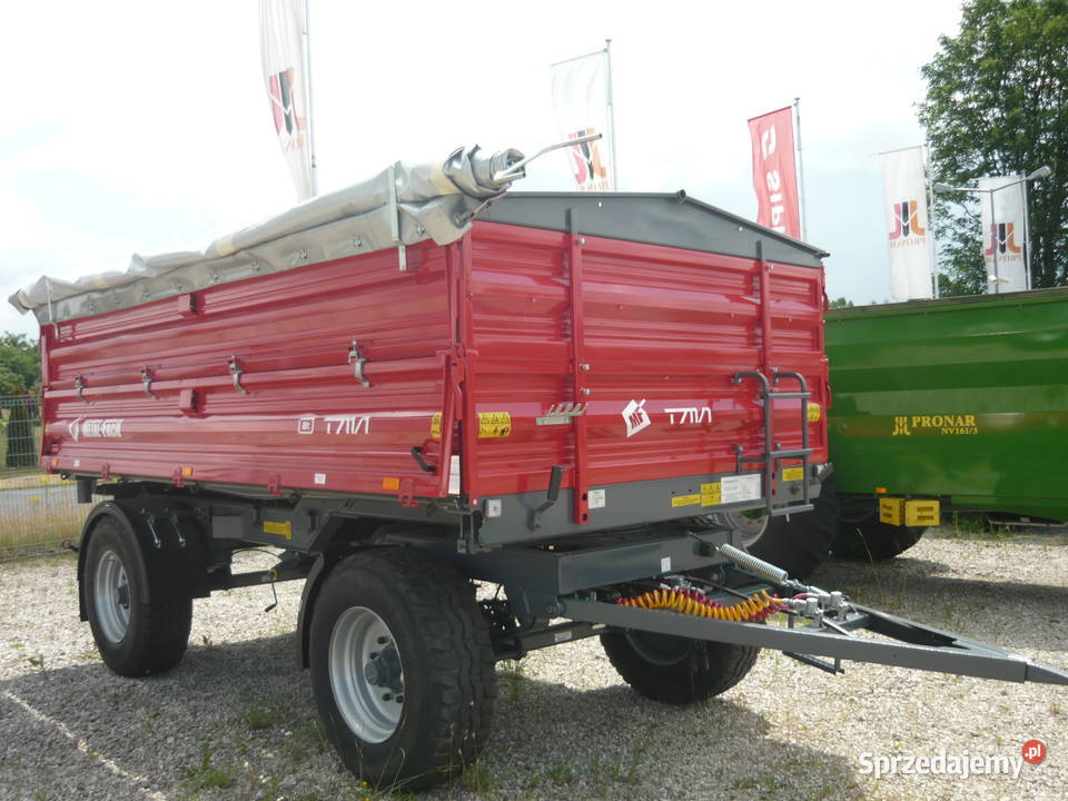 Przyczepa rolnicza MetalFach T7111 8 ton Piotrków Trybunalski