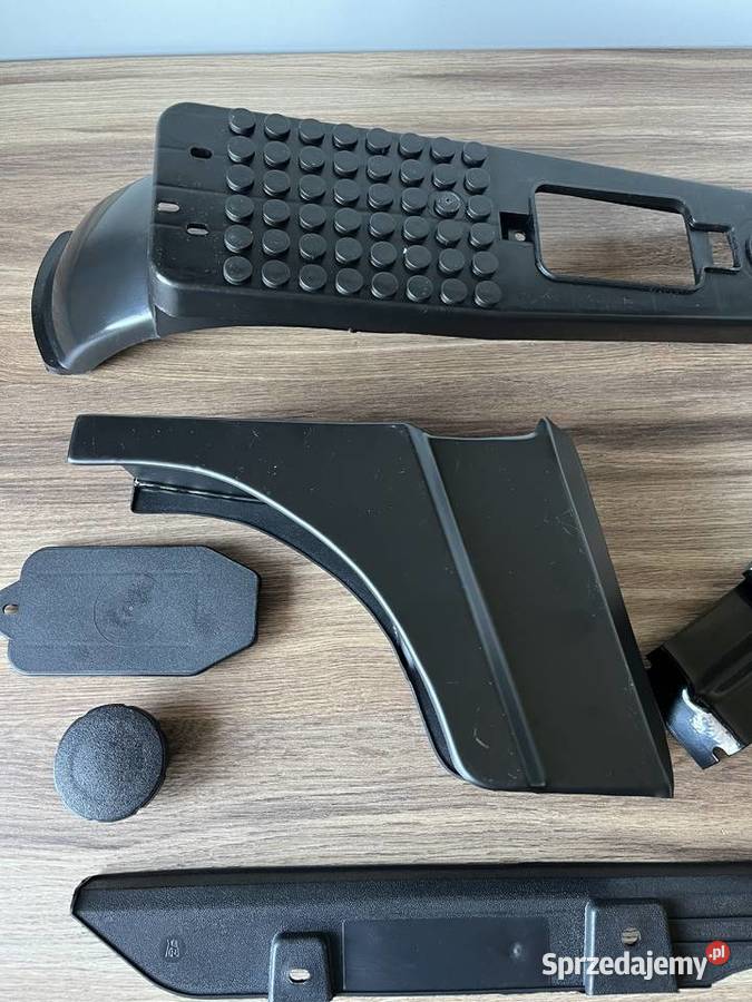 NOWY POLSKI KOMPLET ZESTAW PLASTIKÓW BAGAŻNIK Błotniki motocyklowe