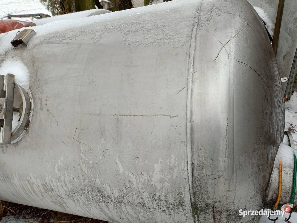 Zbiornik metalowy nierdzewka Wągrowiec