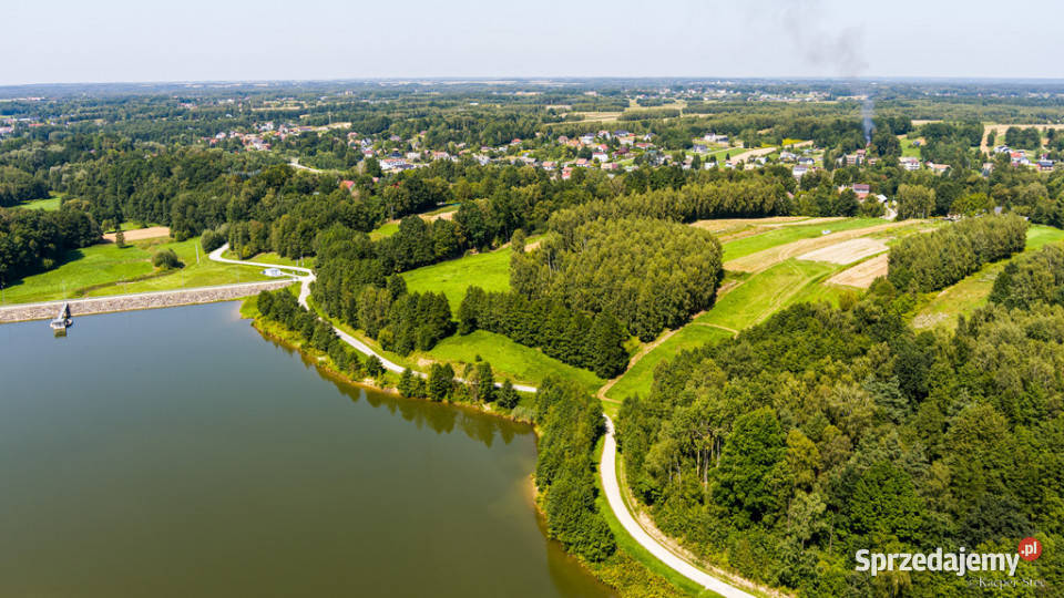 Działka z projektem domu zalewem w Skrzyszowie Sprzedaż Skrzyszów