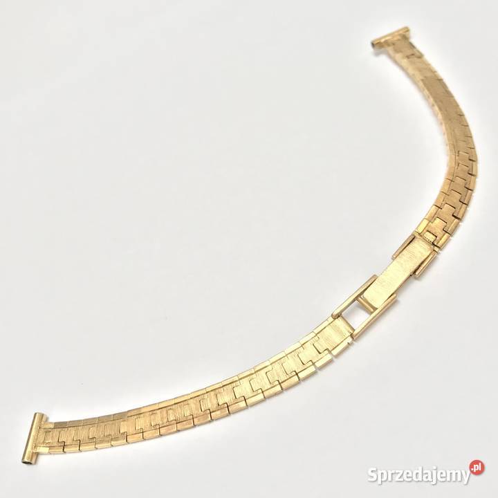 Złota BRANSOLETKA damska do ZEGARKA 750 18K 16