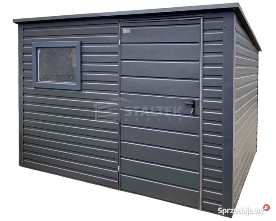 Schowek domek ogrodowy 282 drzwi okno antracyt lubuskie Międzyrzecz sprzedam