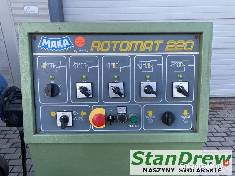 Strugarka czterostronna Maka Rotomat 2205 pomorskie