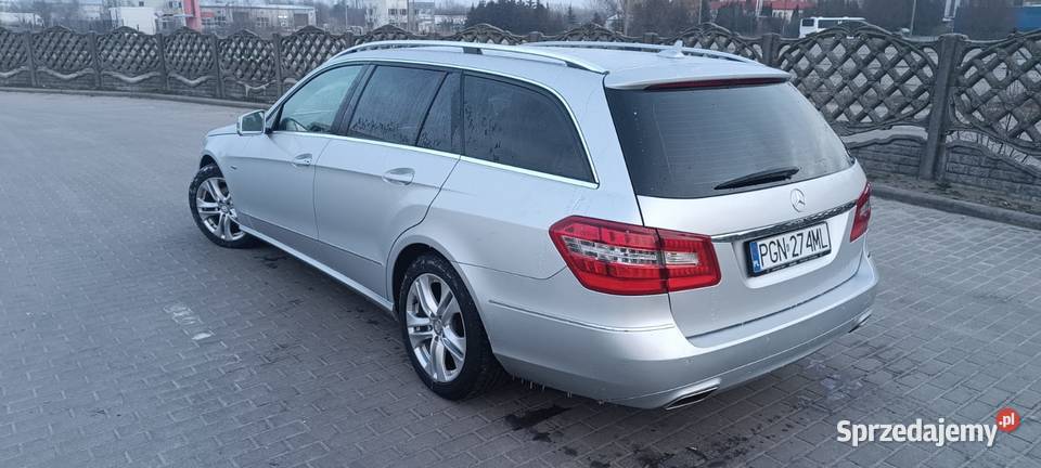 Mercedes W212 22 diesel 170 E klasa Avangarde tempomat wielkopolskie