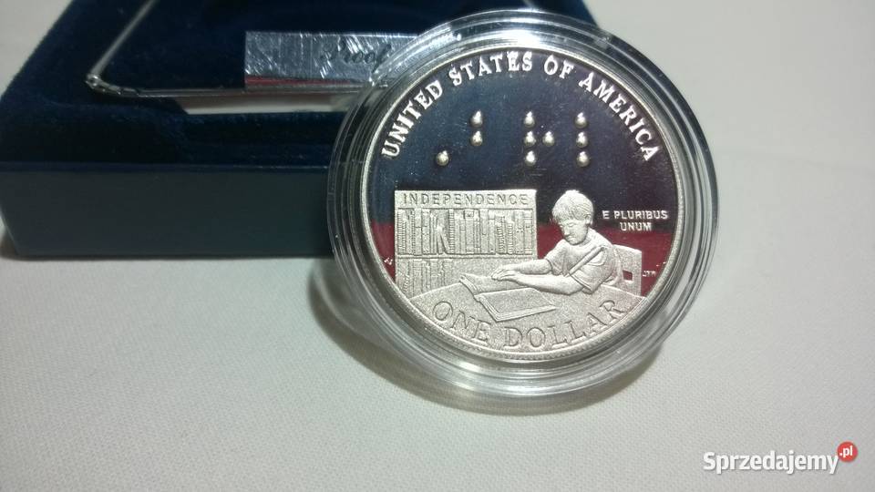 MONETA USA 1 dolar 2009 200 rocznica urodzin mazowieckie Warszawa sprzedam