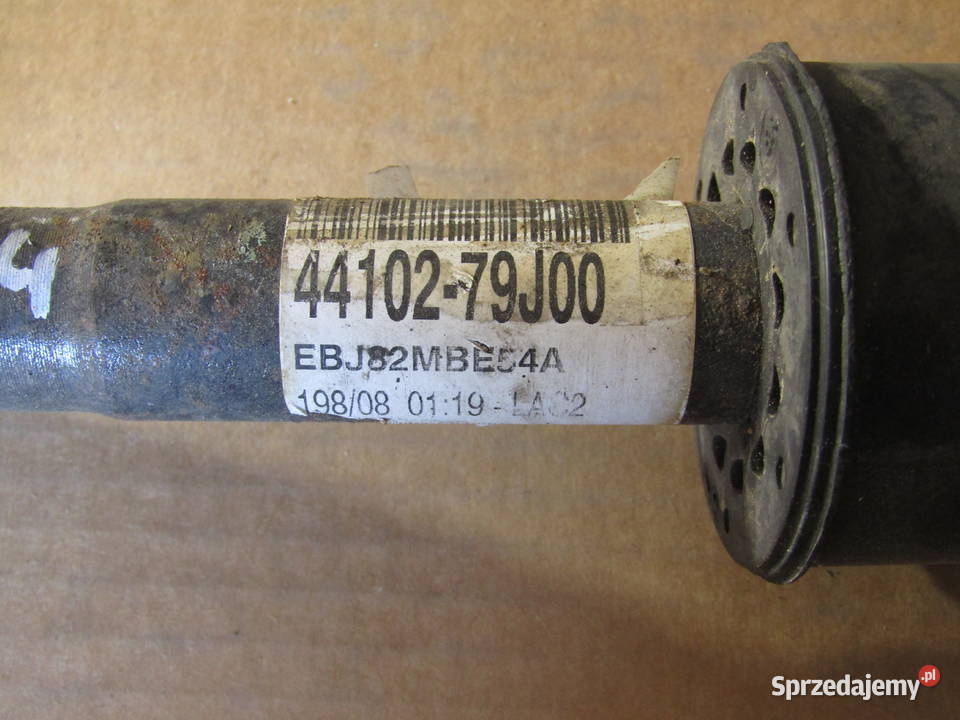 PÓŁOŚ LEWA KRÓTKA SUZUKI SX4 16 16V 4410279J00 Mysłaków