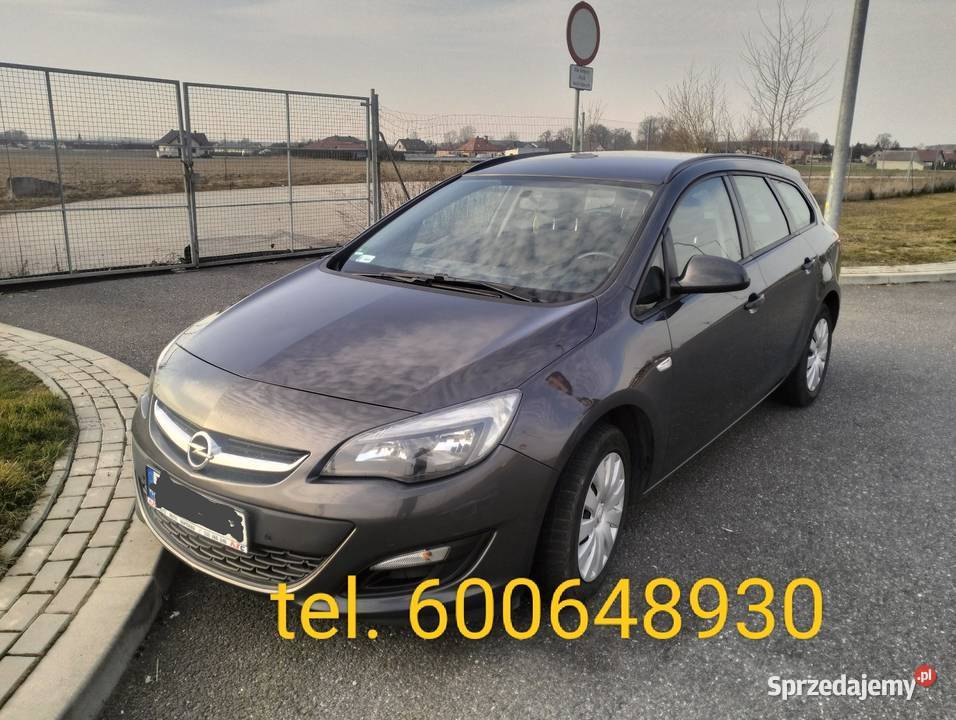 Opel Astra J 2015r Astra Strzelin
