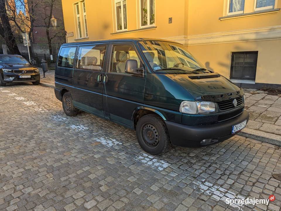 VW T4 Caravelle 25 TDI 8 os diesel dolnośląskie Wrocław