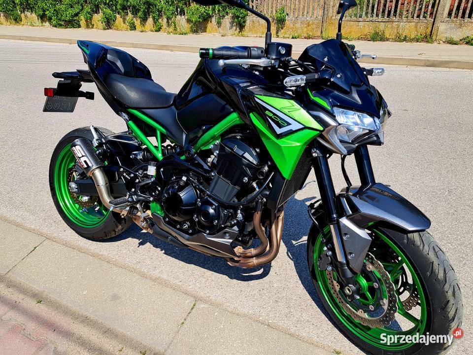 Kawasaki Z900 2023ok pełna moc A2 dodatki Kawasaki łódzkie sprzedam