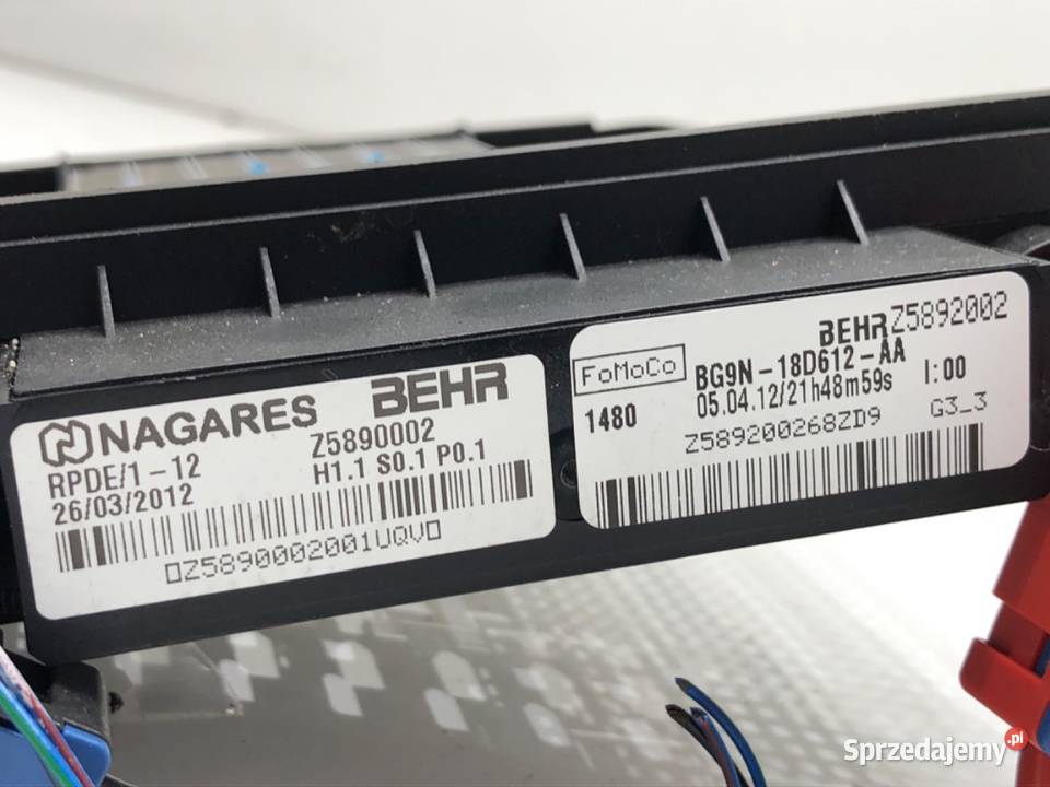 NAGRZEWNICA VOLVO S80 II BG9N18D612AA podkarpackie