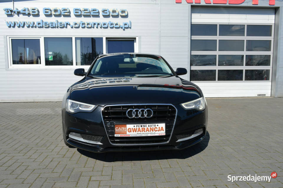 Audi A5 20 TDI COUPE Automat Serwis BiXsenon LED przyciemniane szyby Hrubieszów