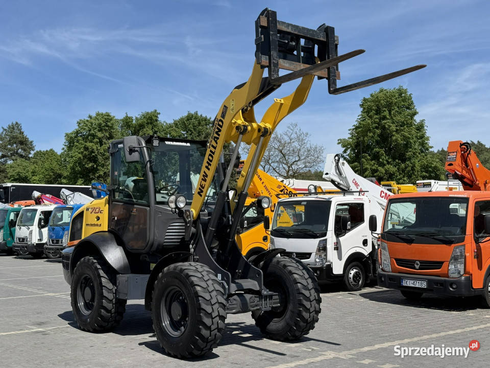 średnia kołowa Holland W70C Compact Widły Łyżka