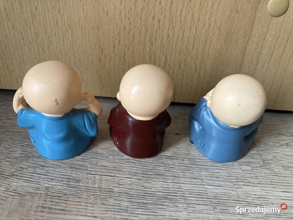 Figurki małego buddy nie widzę nie słyszę nie mazowieckie