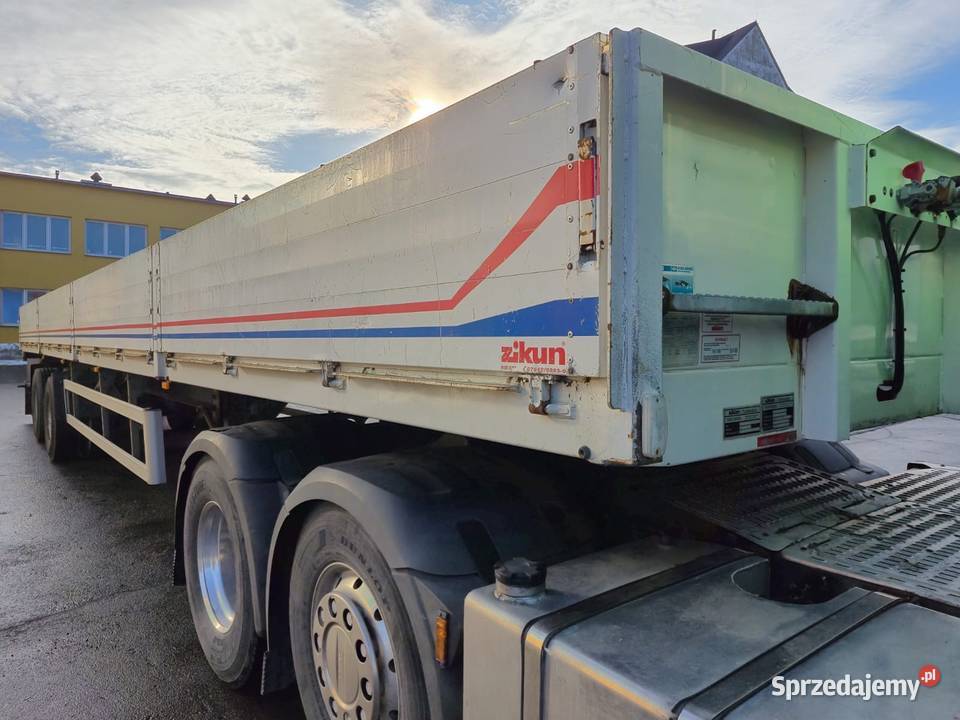Naczepa ZIKUN do transportu stali sprzedam
