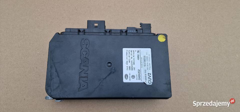 SCANIA STEROWNIK MODUŁ KOMPUTER ECU ŚWIATEŁ Bieleń
