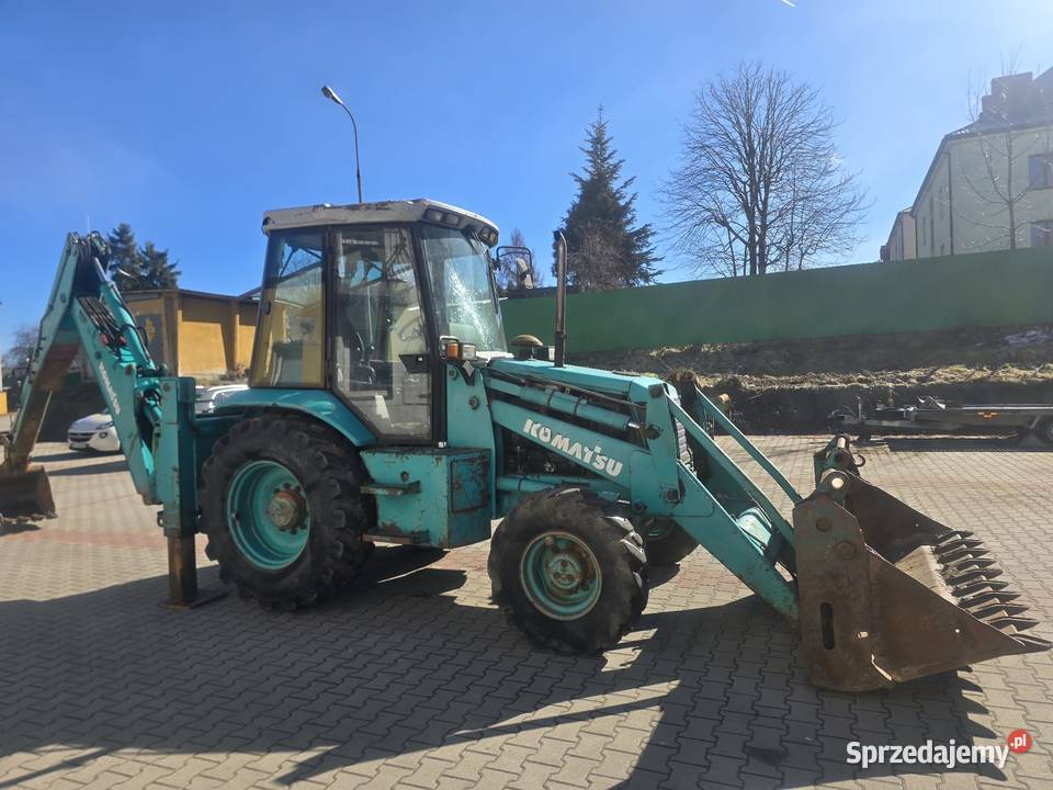 Koparko ładowarka Komatsu 95 Jordanów sprzedam