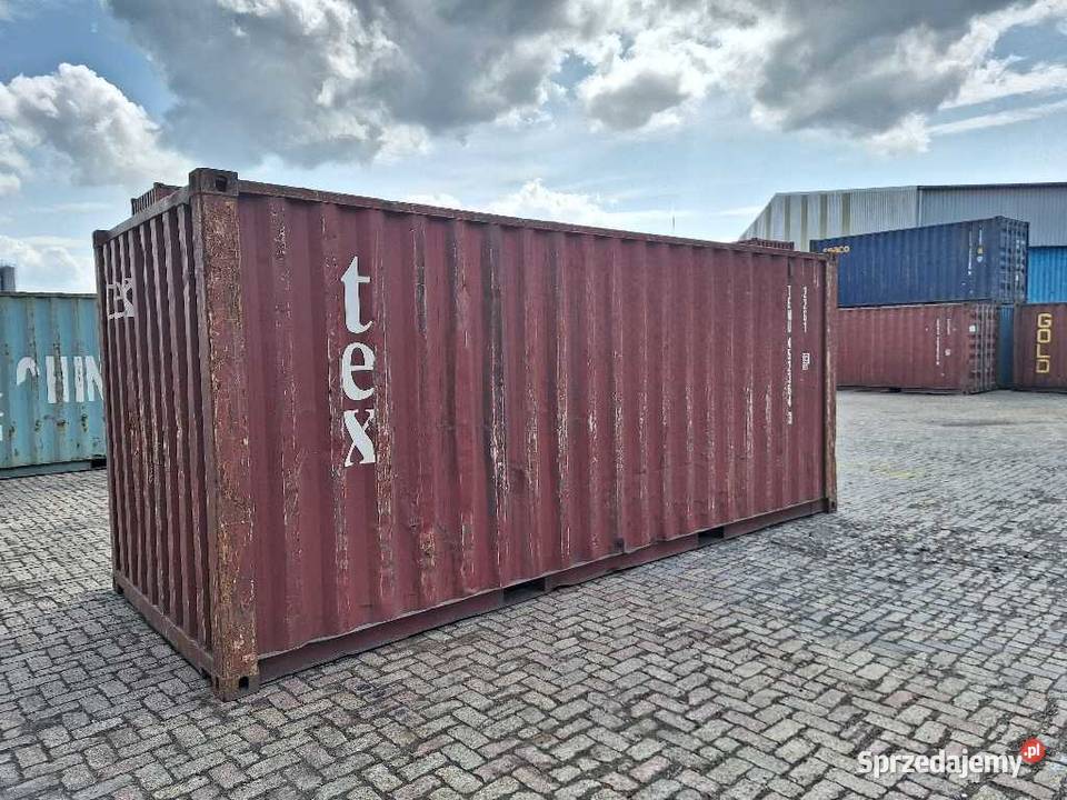 Kontener morski magazynowy 20DV 6 metrowy HDS Bydgoszcz