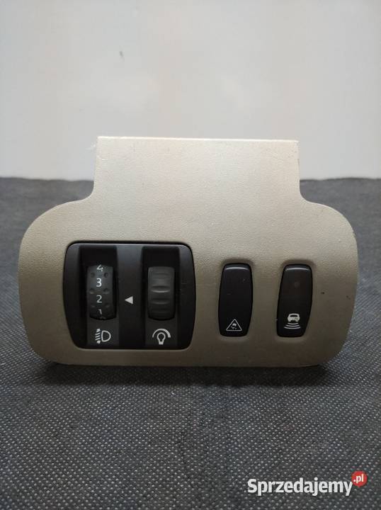 Scenic II Megane II panel regulacji świateł lampy przednie