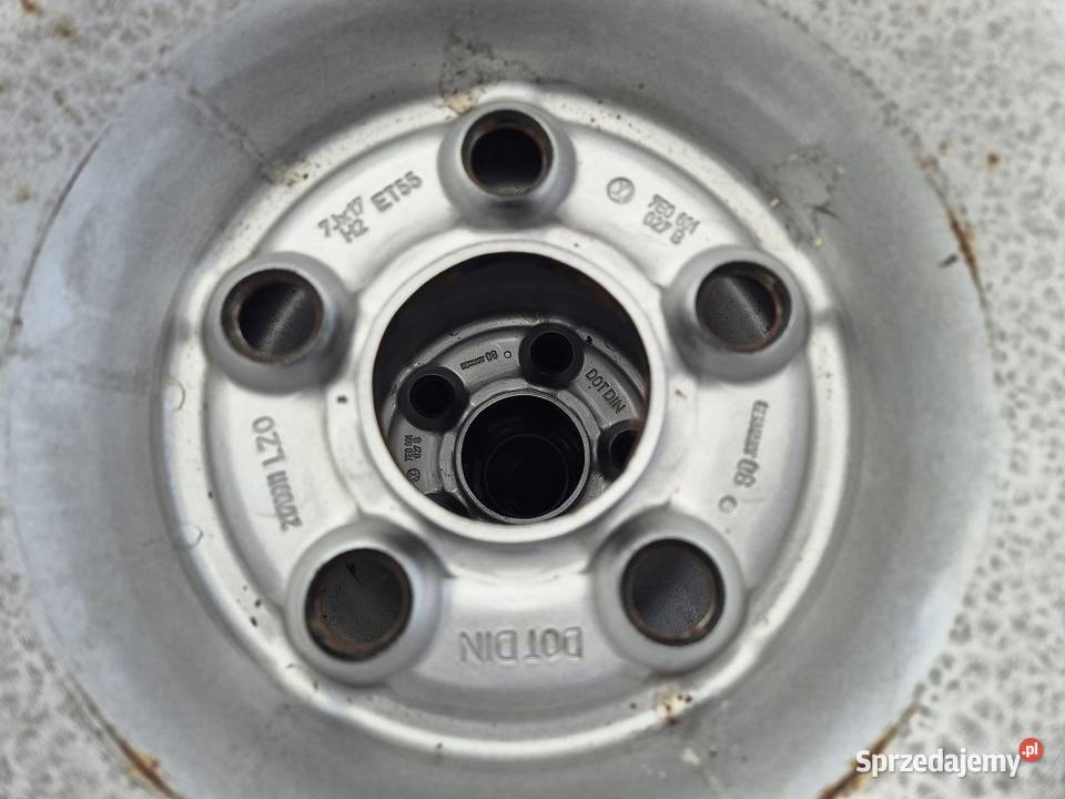 Komplet kół zimowych do VW T5 T6 rozmiar opon dolnośląskie Ząbkowice Śląskie sprzedam