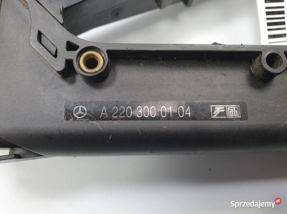PEDAŁ MERCEDES BENZ SKLASA W220 A2203000104 Motoryzacja Lipno