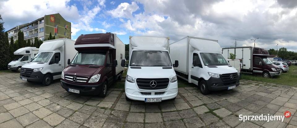 Transteambus bagażówki busy towarowe bagażowe Gdańsk