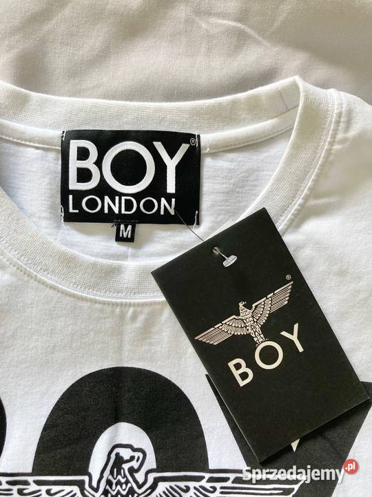 Nowa koszulka crop top oversize Boy London Topy i koszulki Nisko