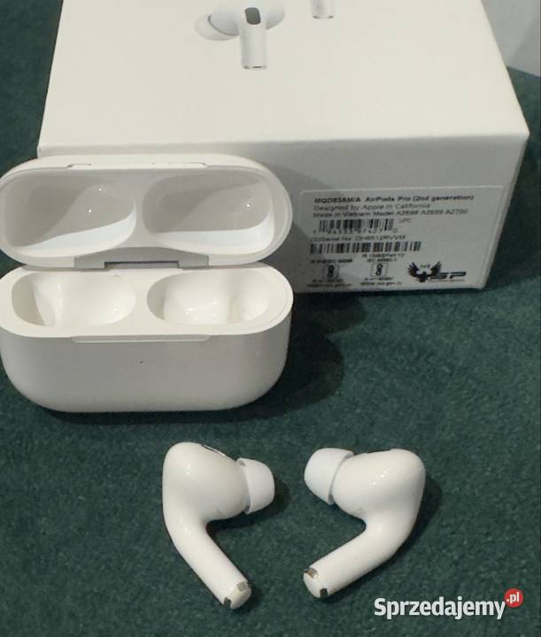 Słuchawki AirPods Pro 2 nowe Iława