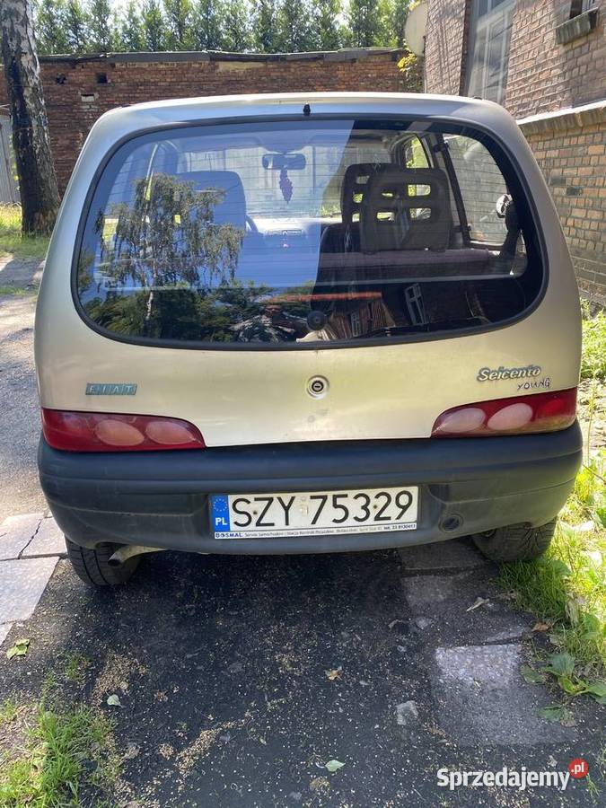 Seicento benzyna z gazem Sprawne można jeździć śląskie Sosnowiec