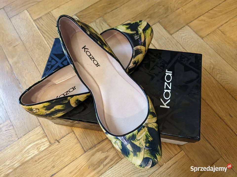 Balerinki Kazar 38 dł wkładki 23 NOWE Warszawa