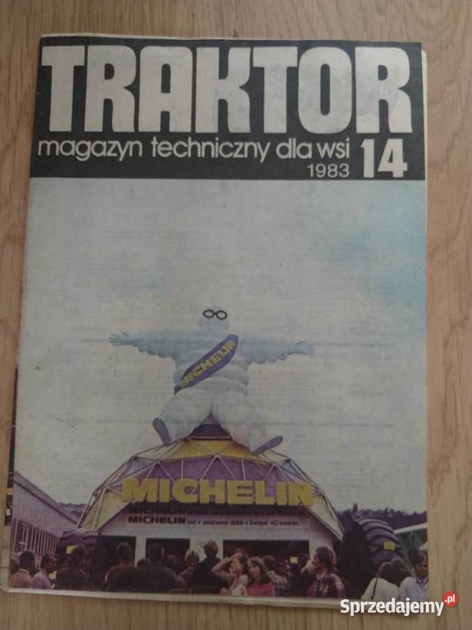 Czasopismo Traktor z roku 1983 Nr 14